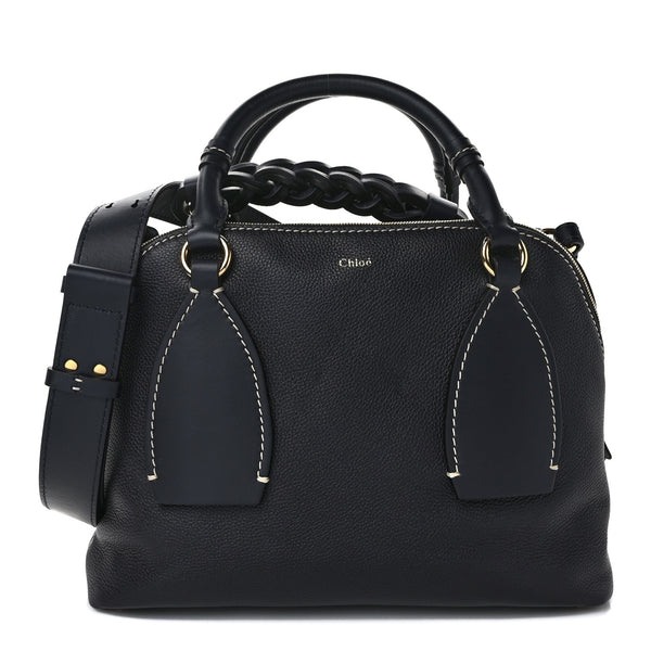 Chloe Calfskin Medium Daria Full Blue 1499302 – FASHIONPHILE