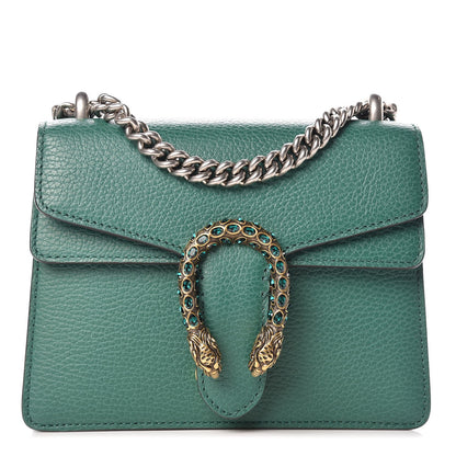 Gucci Calfskin Mini Dionysus Shoulder Bag Emerald 1 of 11