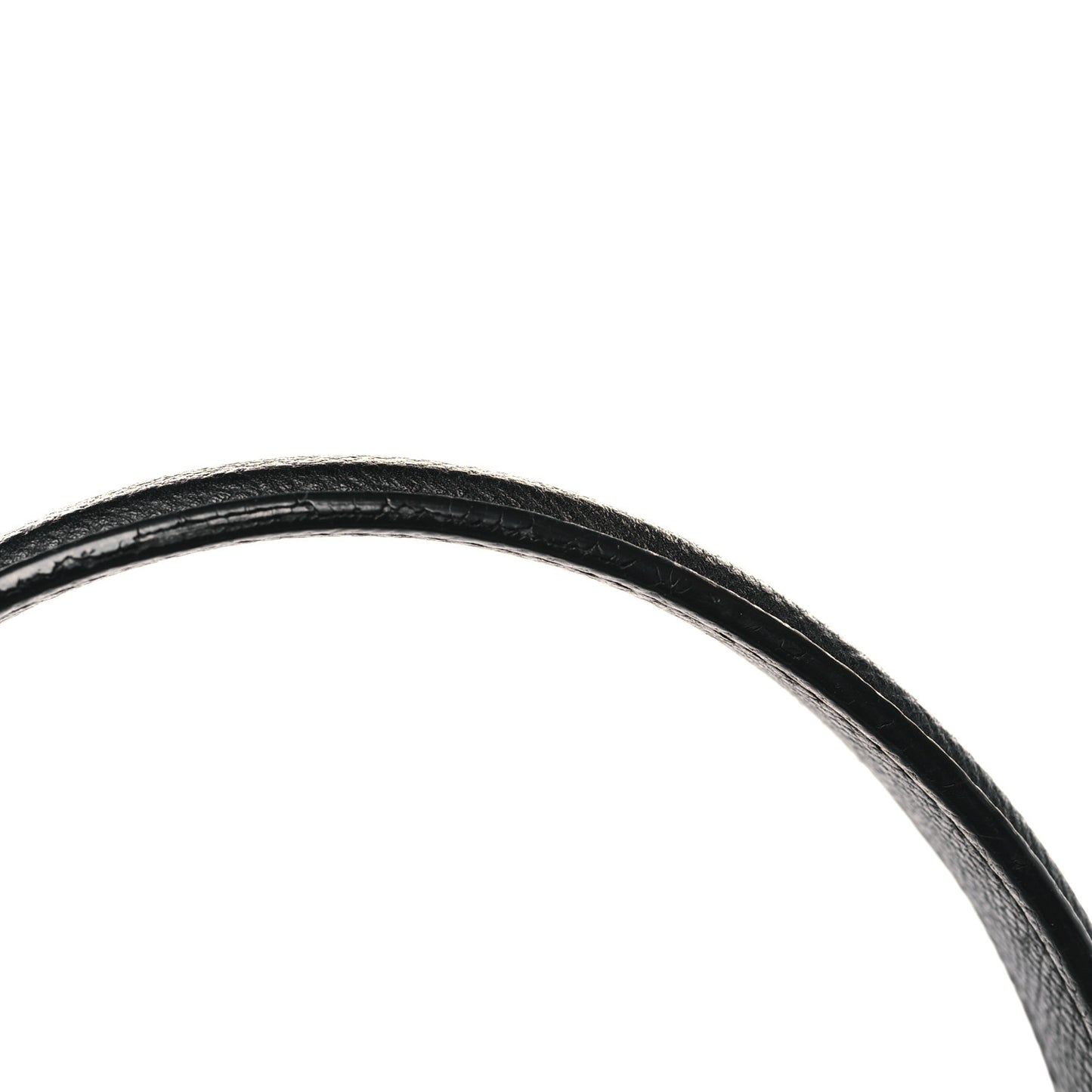 Grained Calfskin Micro Belt Bag Black