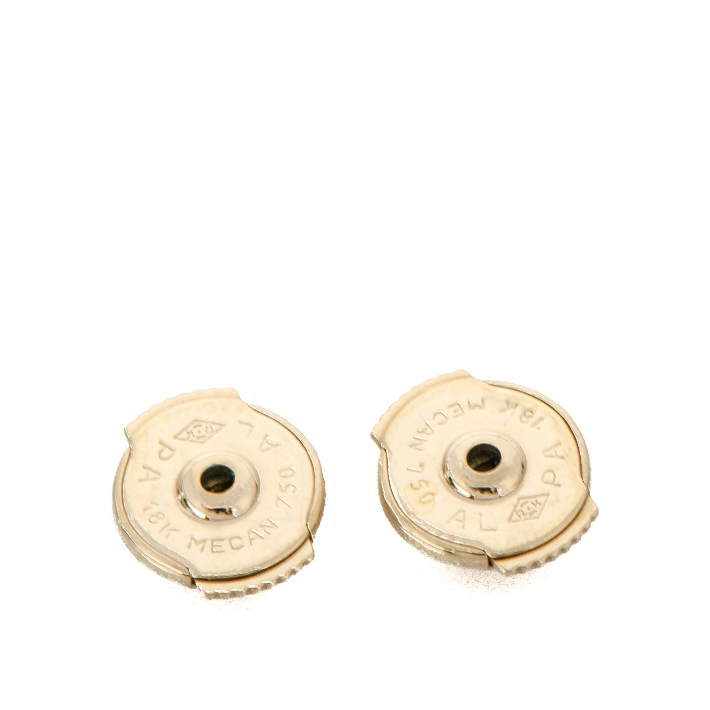 18K Yellow Gold Mother of Pearl Sweet Alhambra Earrings