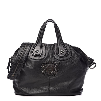 Givenchy Waxed Calfskin Medium Nightingale Black 1 of 9
