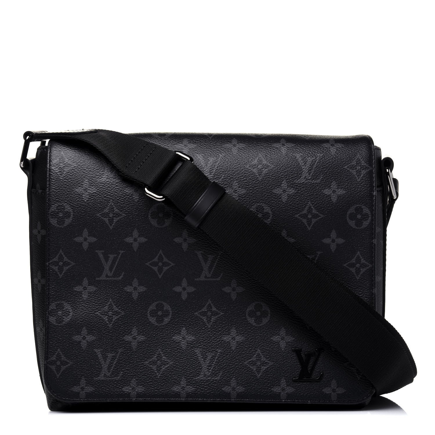 Louis Vuitton Monogram Eclipse District PM Black 1 of 13