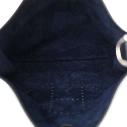 Hermes Taurillon Clemence Evelyne III PM Bleu Nuit 5 of 11
