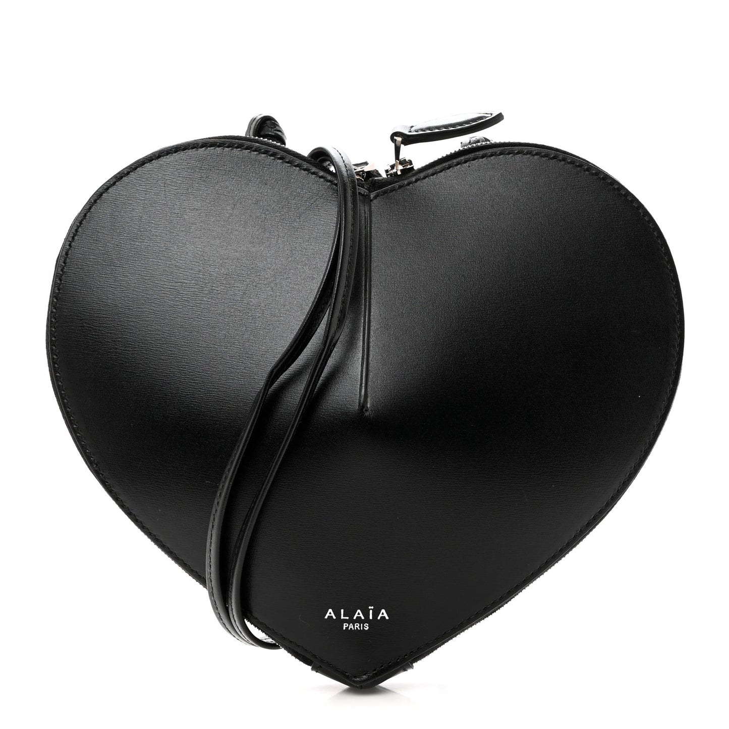 Lux Calfskin Le Coeur Bag Black