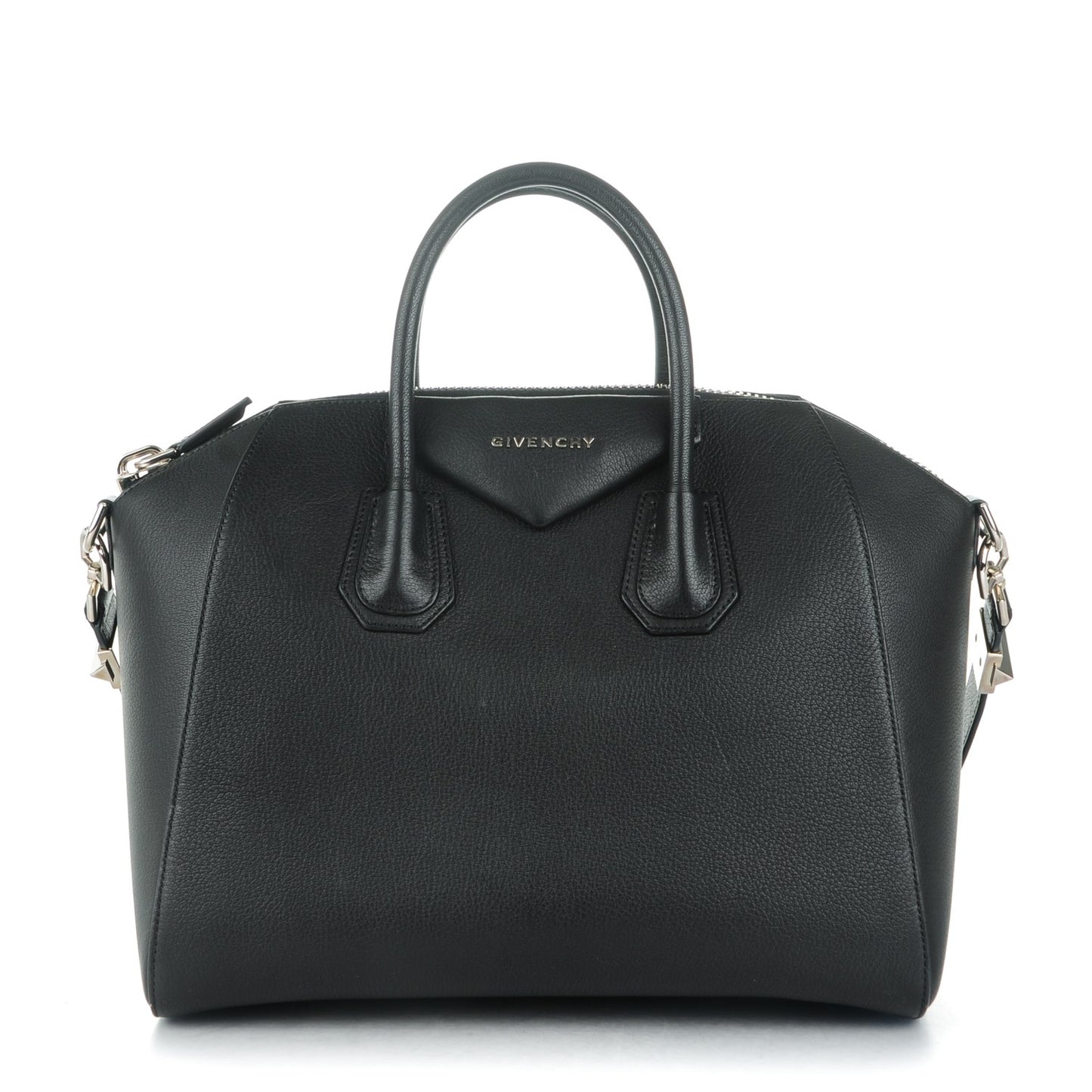 Sugar Goatskin Medium Antigona Black