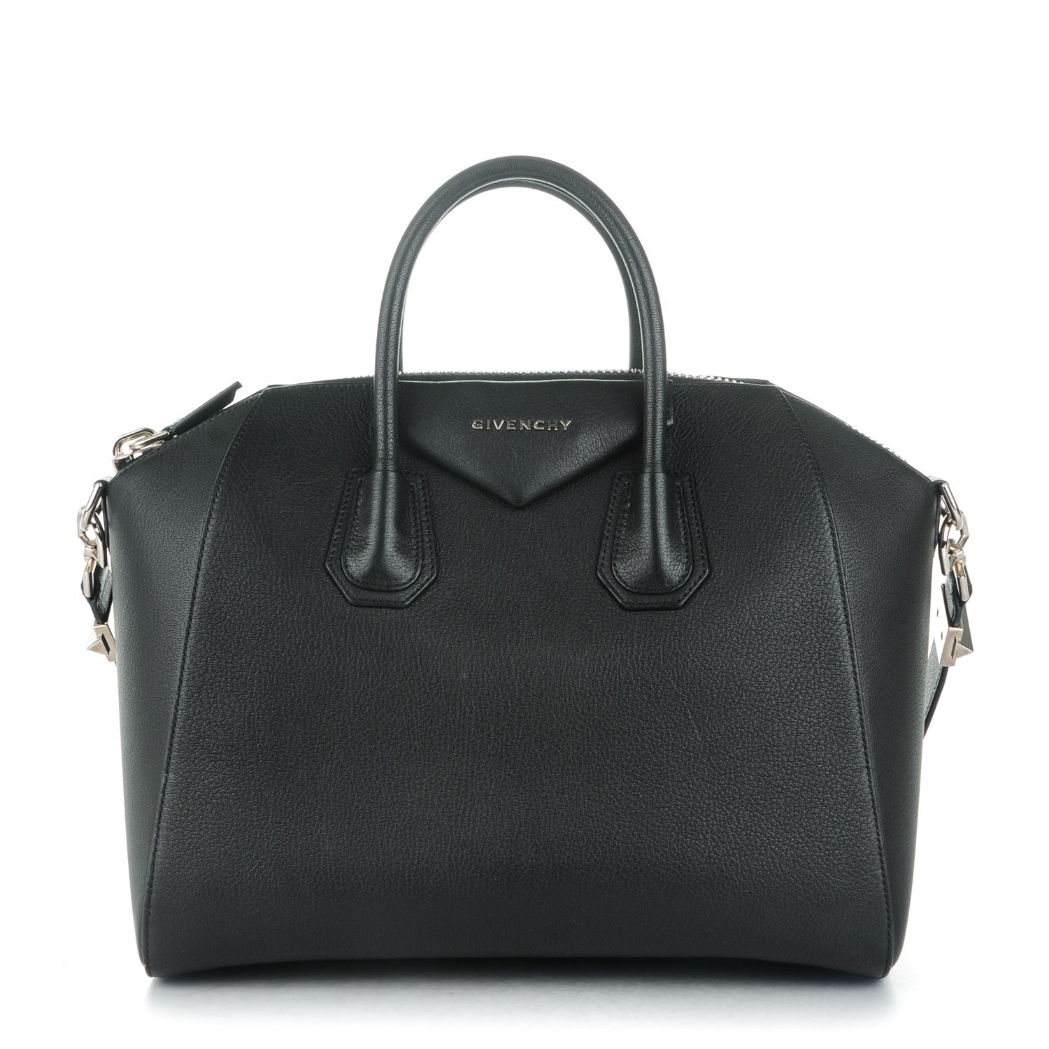 Givenchy Sugar Goatskin Medium Antigona Black 1 of 7
