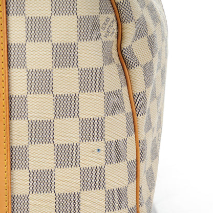 Louis Vuitton Damier Azur Keepall Bandouliere 45 10 of 13