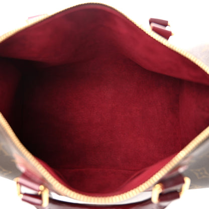 Louis Vuitton Monogram Mirage Speedy 30 Bordeaux 5 of 9