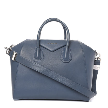 Givenchy Sugar Goatskin Medium Antigona Mineral Blue 1 of 20