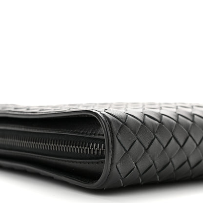 Bottega Veneta Nappa Intrecciato Chain Wallet Black 8 of 9