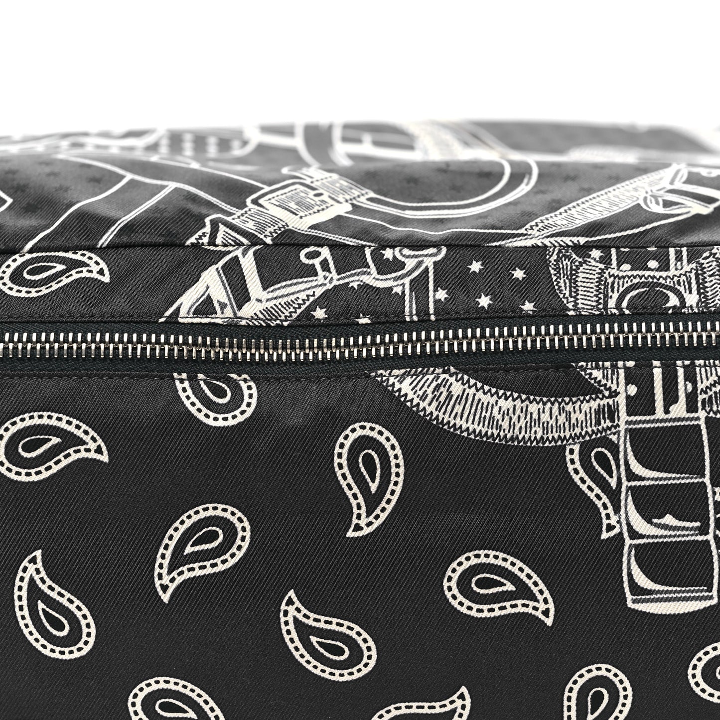 Silk Eperon d'Or Bandana Travelsilk PM Cube Bleu Nuit Fauve
