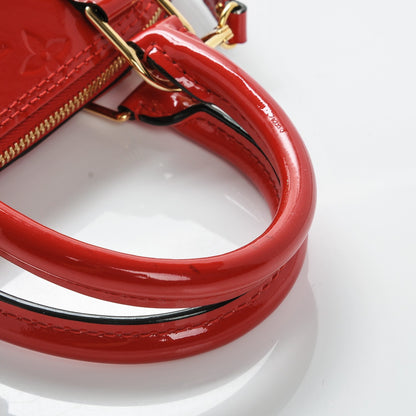 Louis Vuitton Vernis Alma BB Cherry 8 of 8