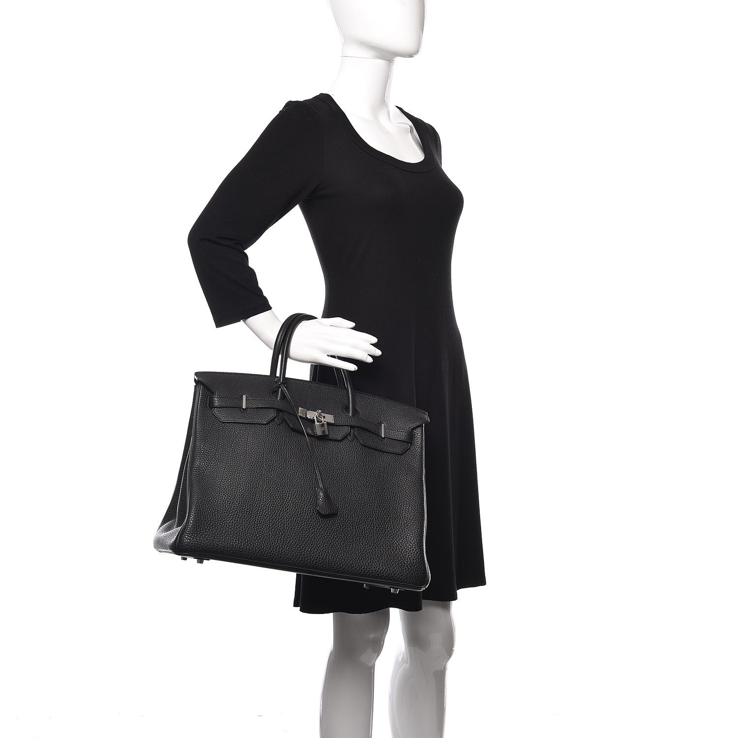 Hermes Togo Birkin 40 Black 2 of 10