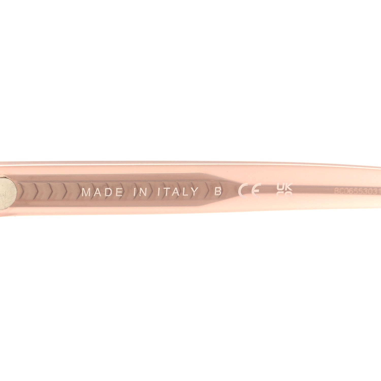 Chanel Acetate Rectangle Sunglasses 5504 Light Pink 6 of 6