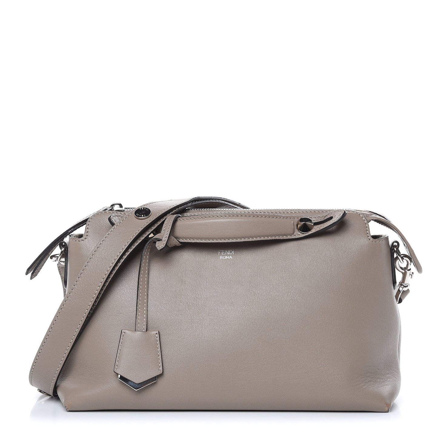 Vitello Dolce Medium By The Way Boston Bag Tortora
