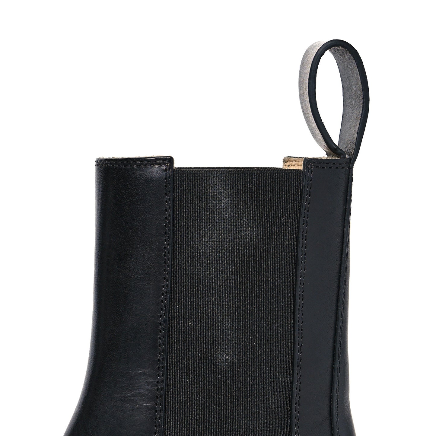 Calfskin The Flash Chelsea Boots 35.5 Black Grass
