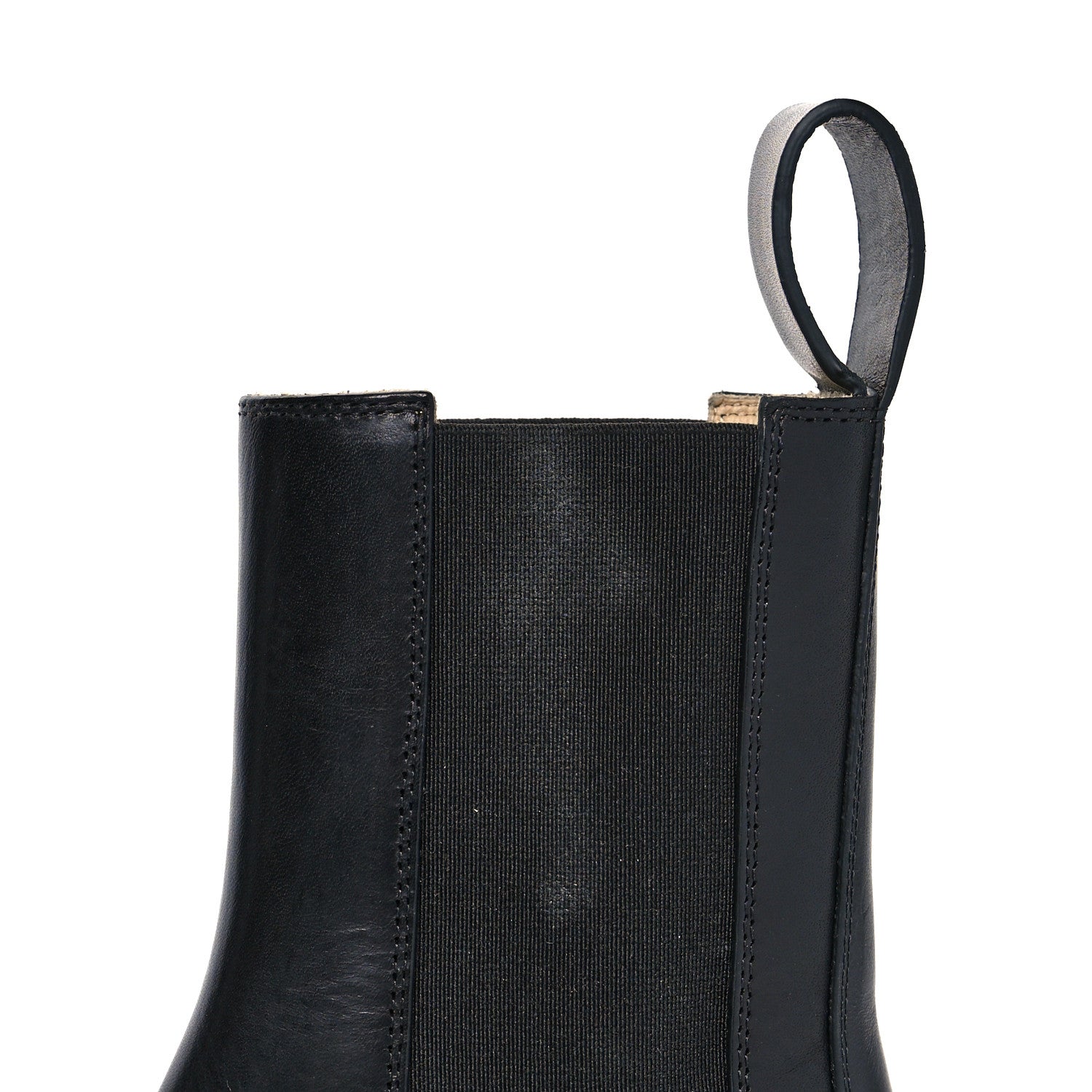 Bottega Veneta Calfskin The Flash Chelsea Boots 35.5 Black Grass 9 of 11