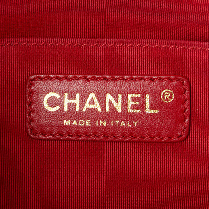 Chanel Patent Quilted Medium Single Flap Red 6 of 11