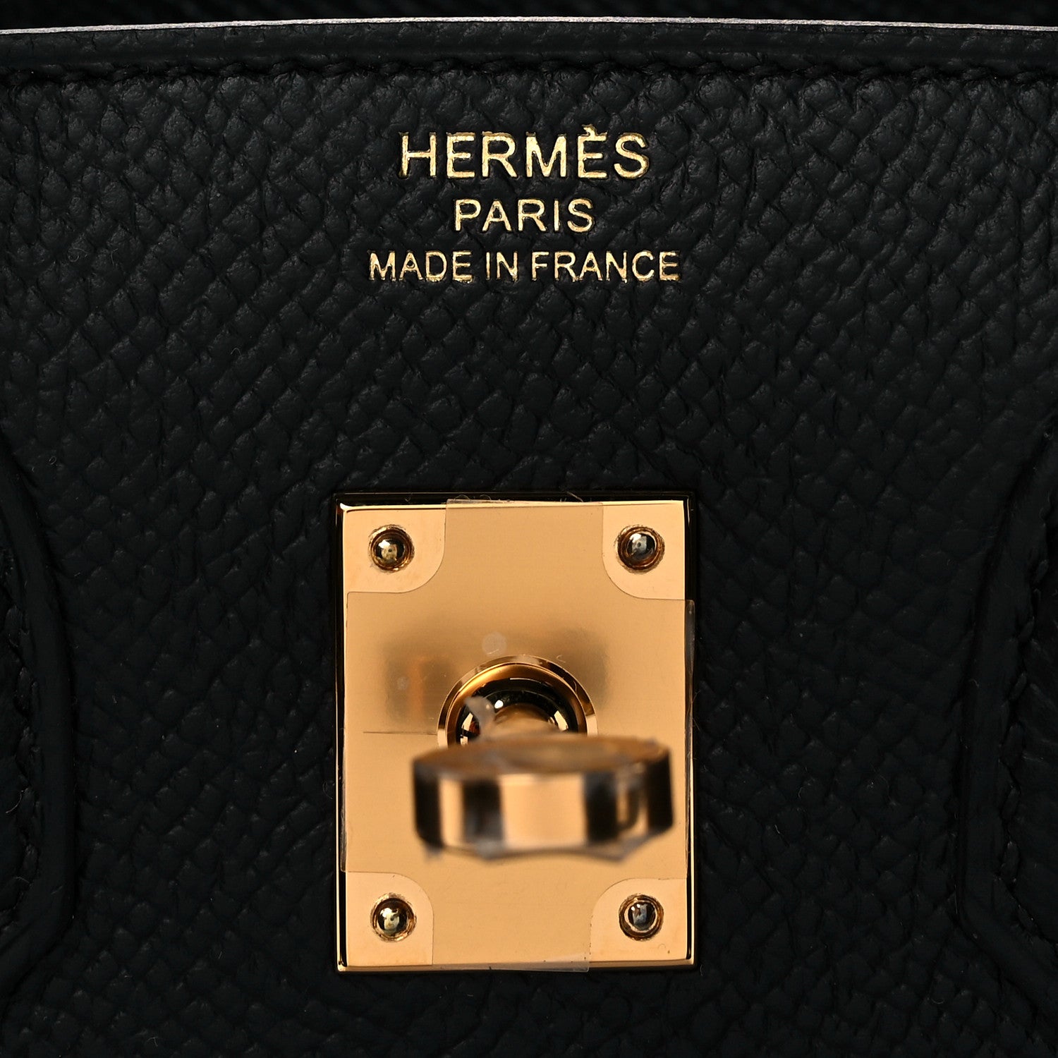 Hermes Epsom Birkin Sellier 25 Black 6 of 10