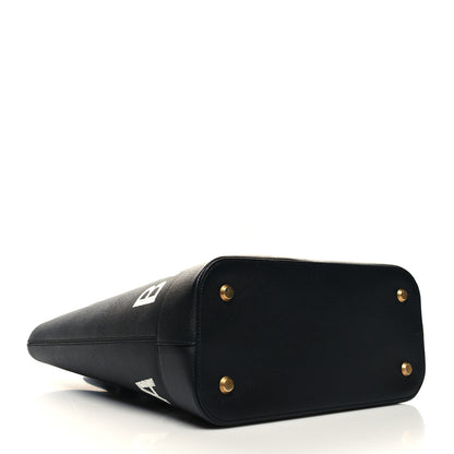 Balenciaga Grained Calfskin Ville Aj Tote Black 4 of 10