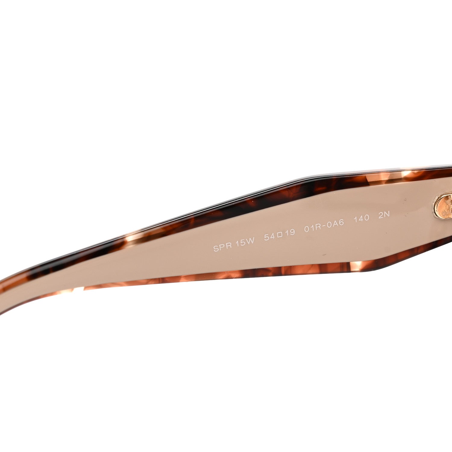 Prada Acetate Sunglasses SPR 15W Tortoise Caramel Powder 5 of 8