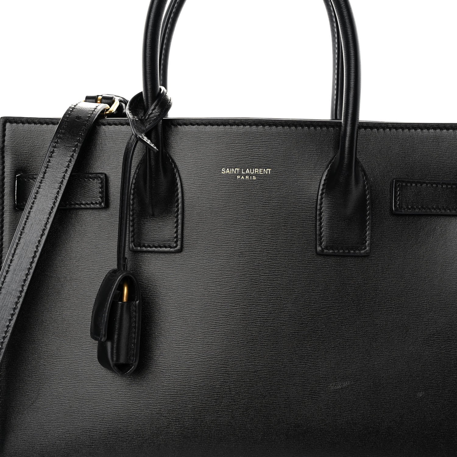 Saint Laurent Calfskin Baby Sac De Jour Black 7 of 9