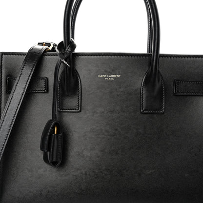 Saint Laurent Calfskin Baby Sac De Jour Black 7 of 9