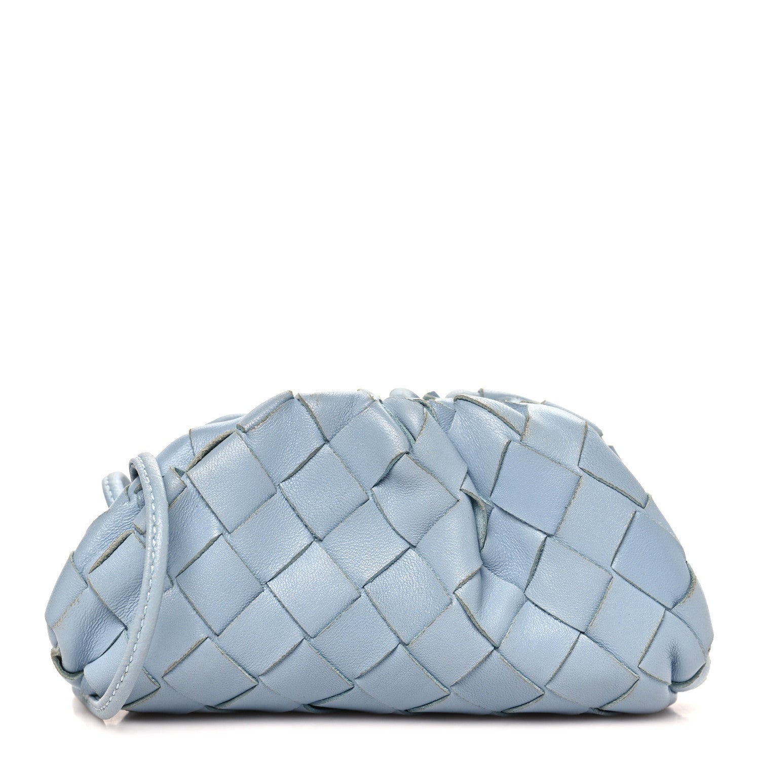 Bottega Veneta Nappa Intrecciato Coin Purse Ice 1 of 10
