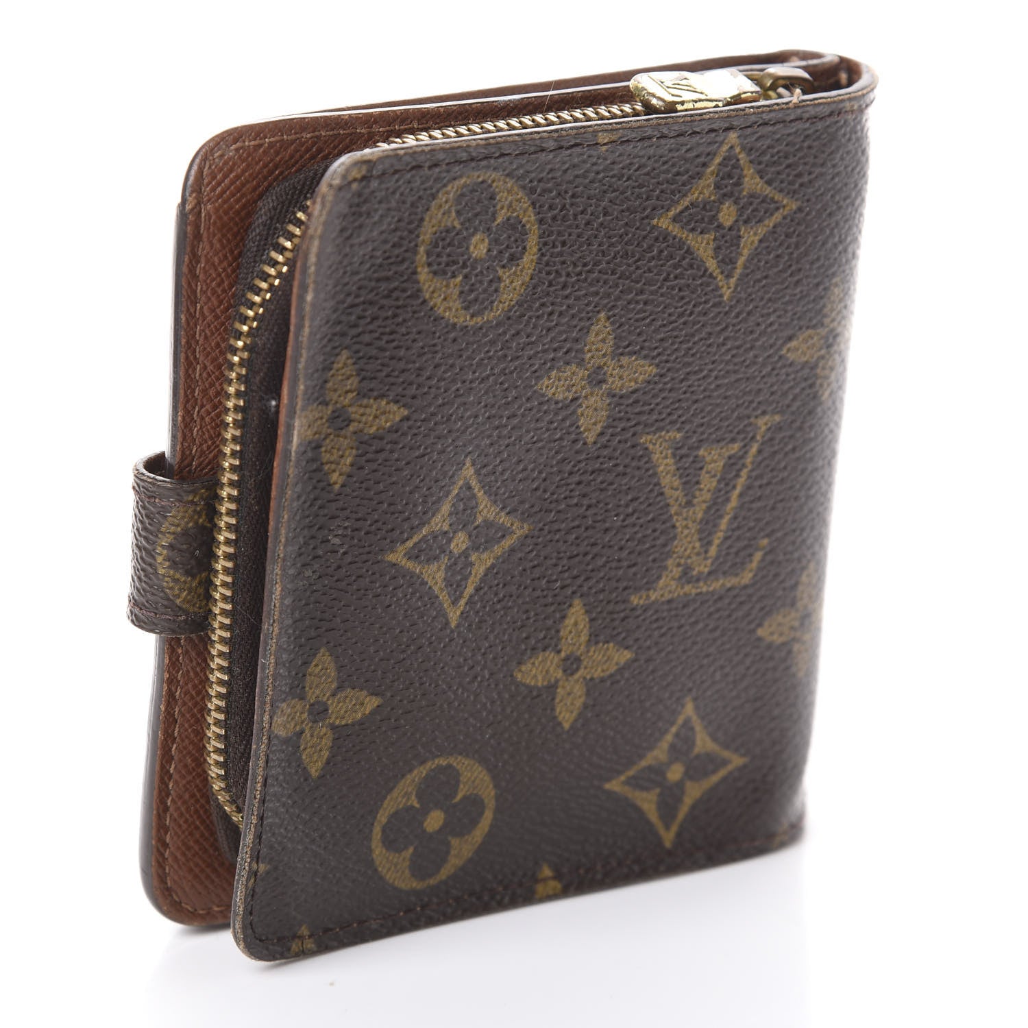 Louis Vuitton Monogram Compact Zippe Zipped Wallet 3 of 9