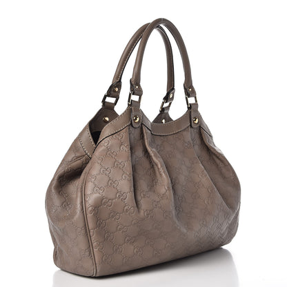 Gucci Guccissima Medium Sukey Tote Taupe 3 of 10