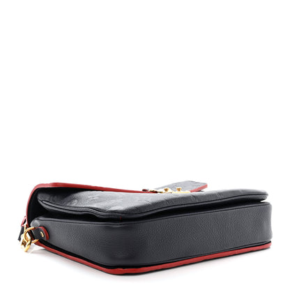 Louis Vuitton Empreinte Pochette Metis Marine Rouge 4 of 12