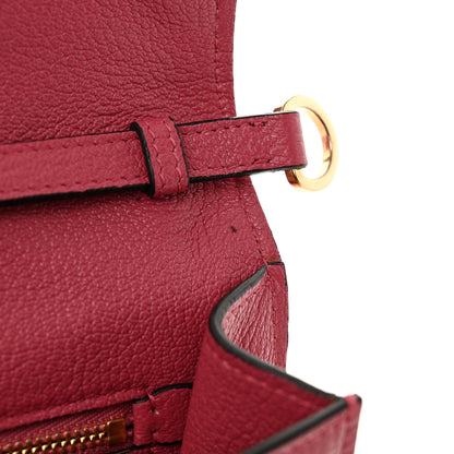 Miu Miu Goatskin Snakeskin Madras Nappa Matelasse Patchwork Shoulder Bag  Rosa 11 of 11
