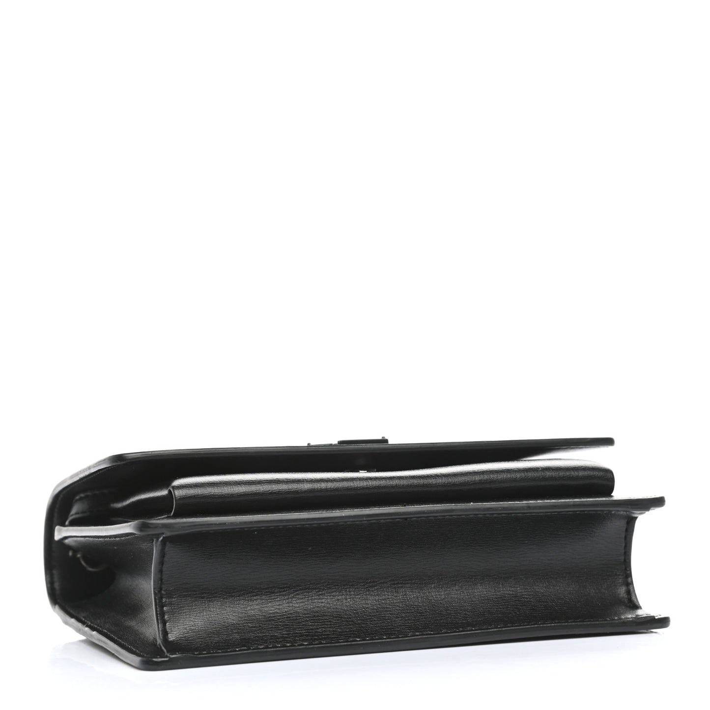 Calfskin Monogram Sunset Chain Wallet Black