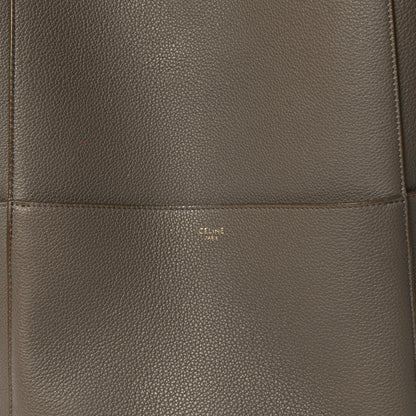 Celine Soft Grained Calfskin Sangle Bucket Bag Taupe 8 of 12