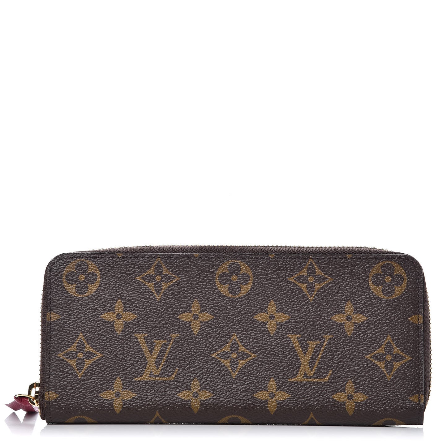 Monogram Clemence Wallet Fuchsia