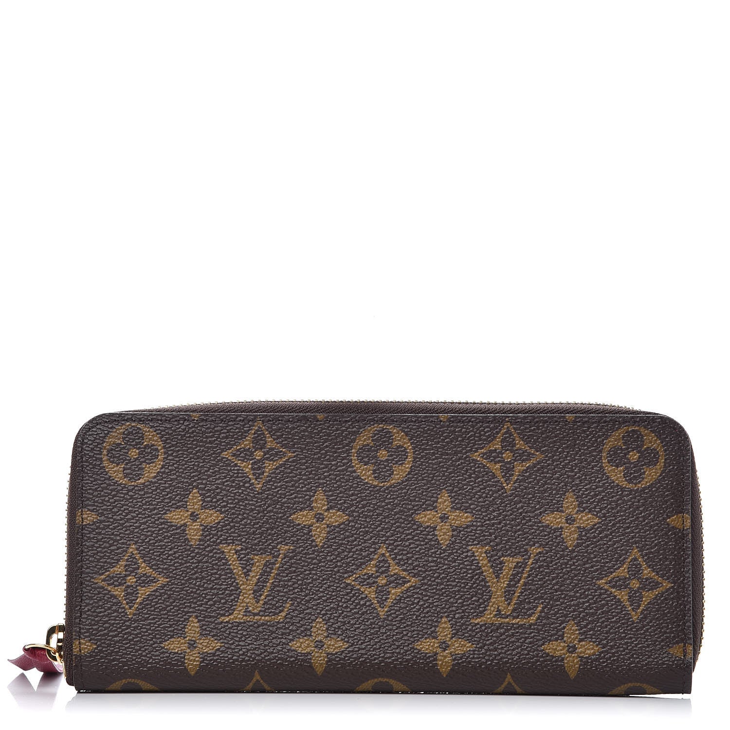 Louis Vuitton Monogram Clemence Wallet Fuchsia 1 of 9