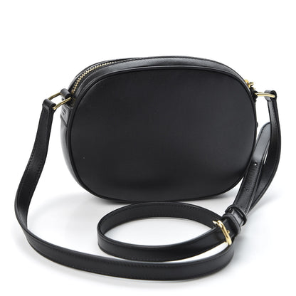 Celine Calfskin Quilted Small C Charm Bag Black 2 of 10