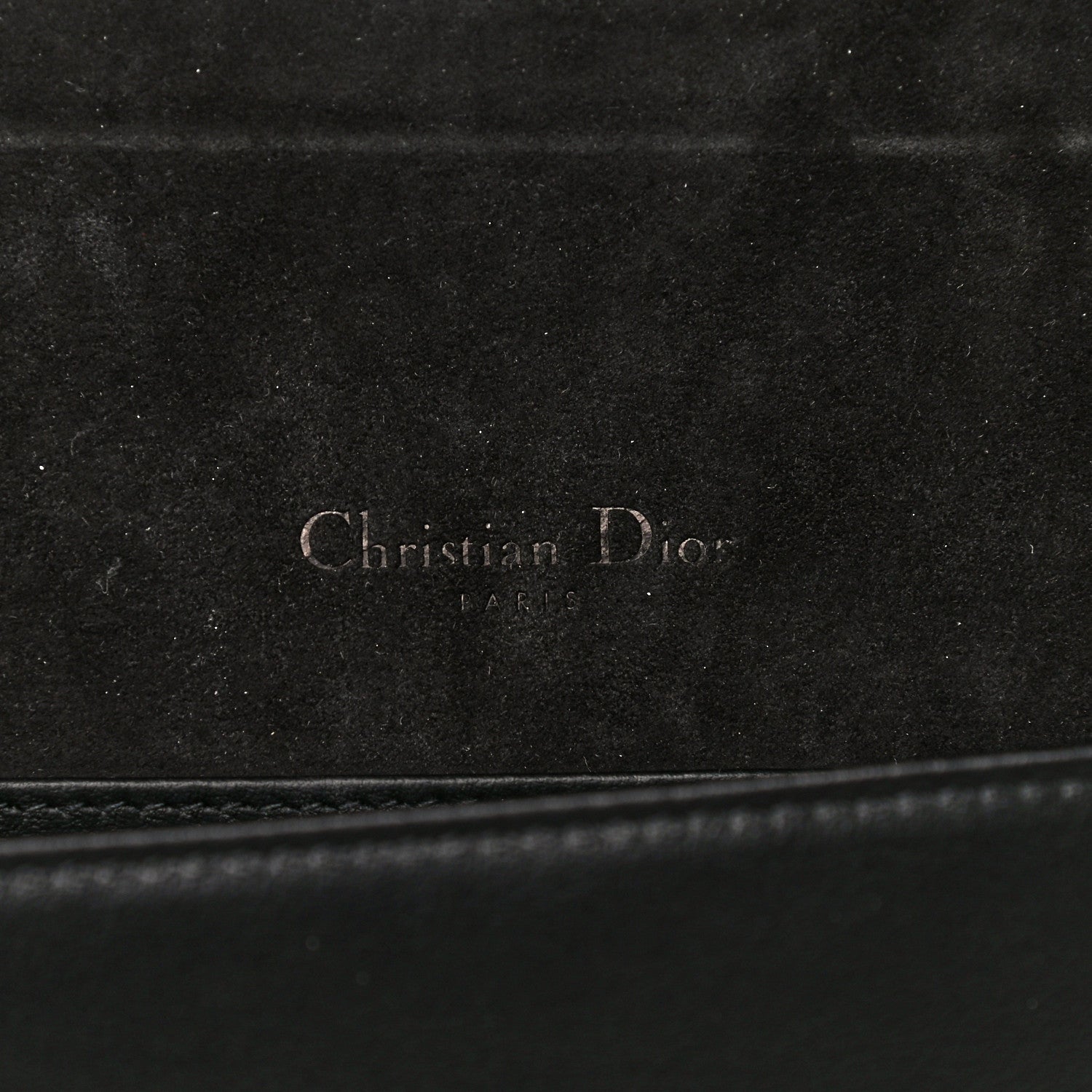 Christian Dior Calfskin Tie Dye Wallet On Chain Blue 7 of 15