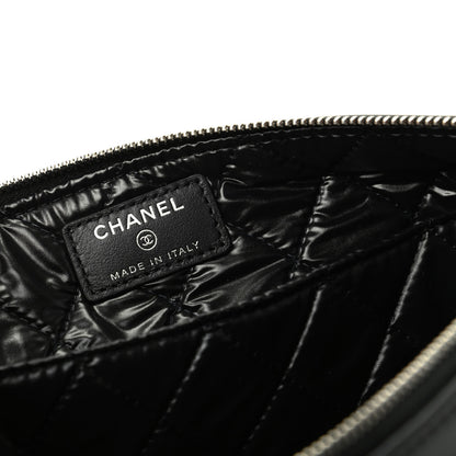 Chanel Metallic Calfskin Keyboard Pouch Black 8 of 10