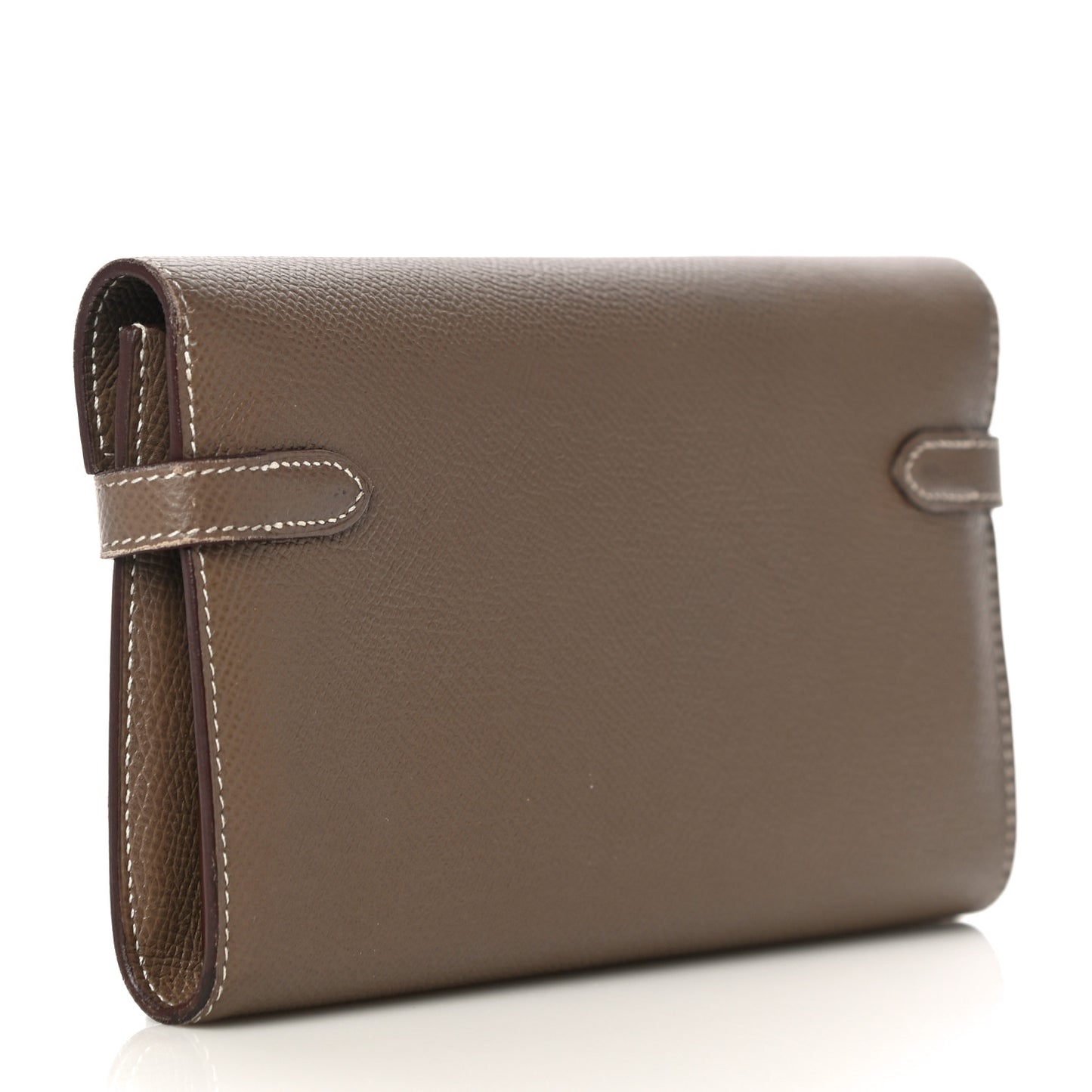 Epsom Kelly Longue Wallet Etoupe