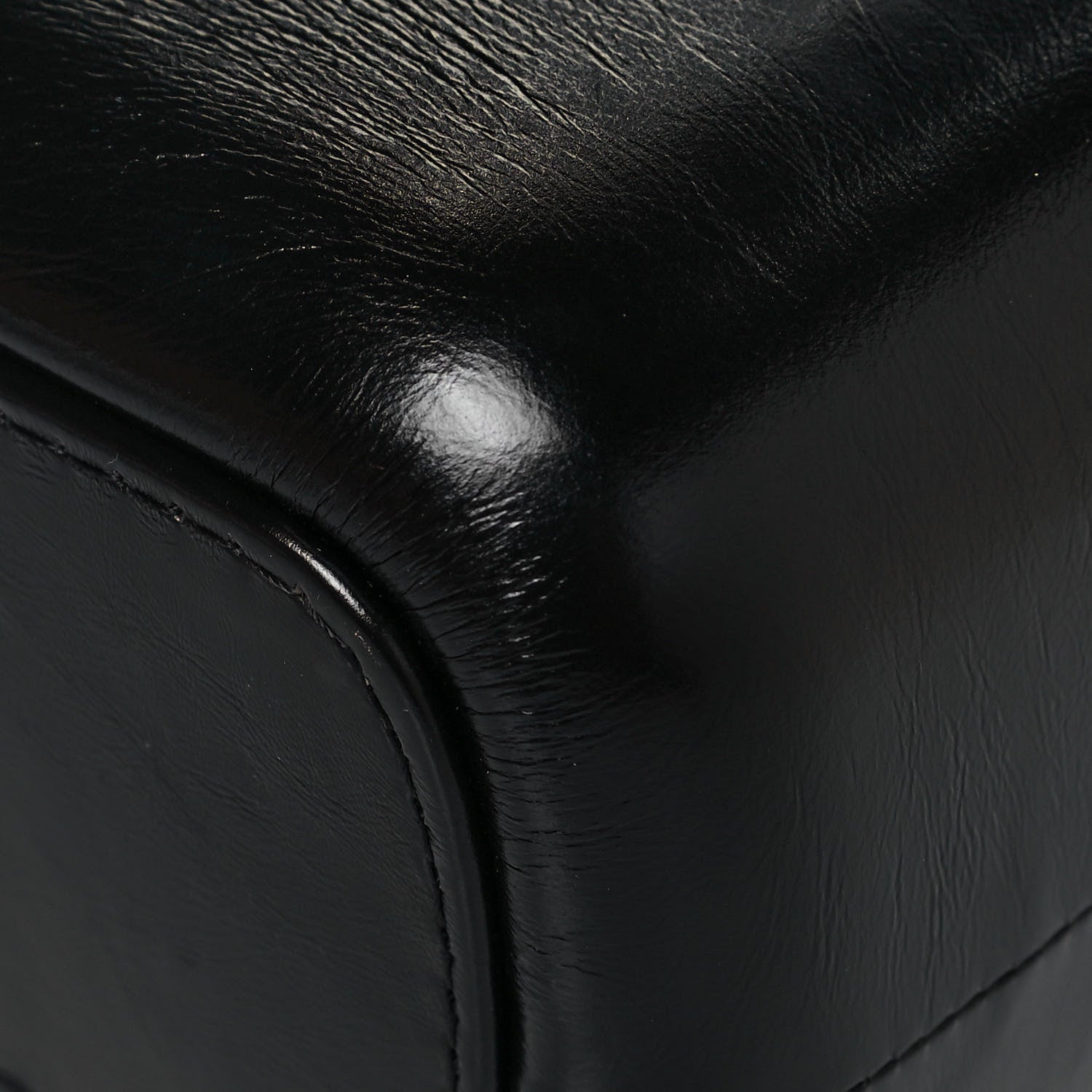 Chanel Aged Calfskin Quilted Medium Gabrielle Hobo Black 12 of 13