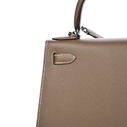 Hermes Epsom Kelly Sellier 28 Etoupe 15 of 39