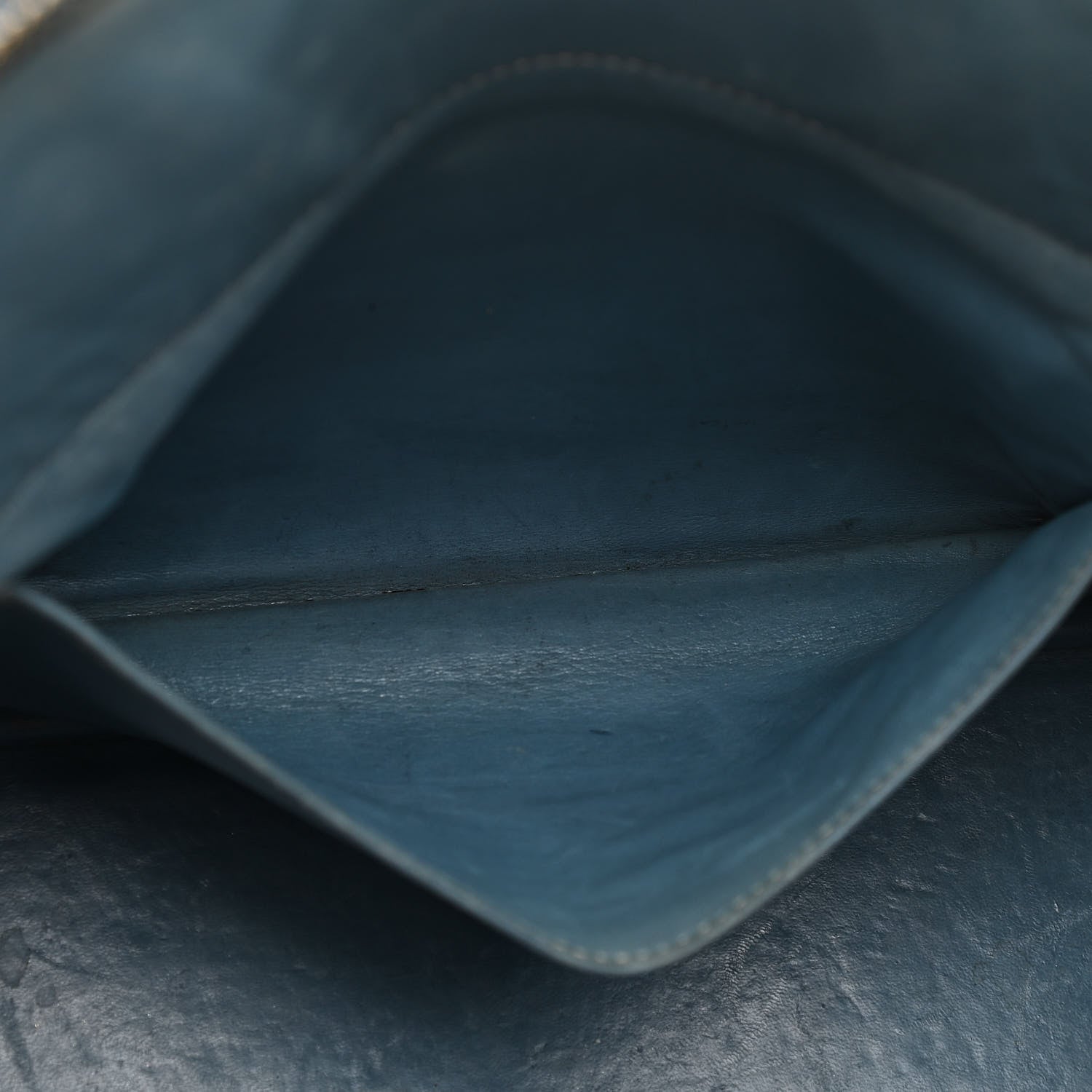 Hermes Taurillon Clemence Bolide 31 Blue Jean 13 of 19