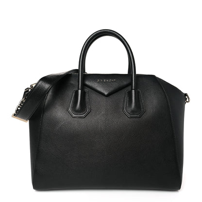 Givenchy Sugar Goatskin Medium Antigona Black 1 of 11