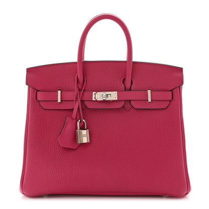 Hermes Togo Birkin 25 Rose Mexico 1 of 10