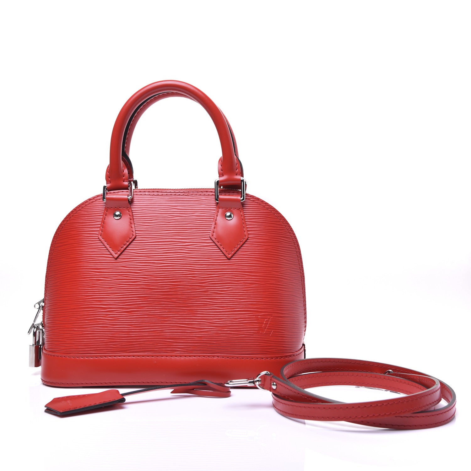 Louis Vuitton Epi Alma BB Coquelicot 13 of 15