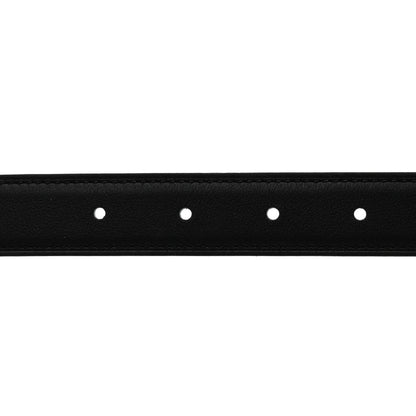 Hermes Swift Epsom 24mm Ancre Belt 85 34 Black Etoupe 8 of 10
