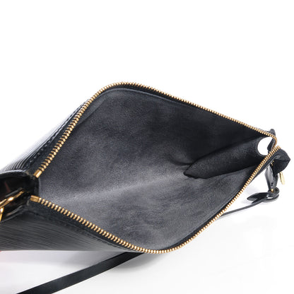 Louis Vuitton Epi Pochette Accessories 24 Black 6 of 7