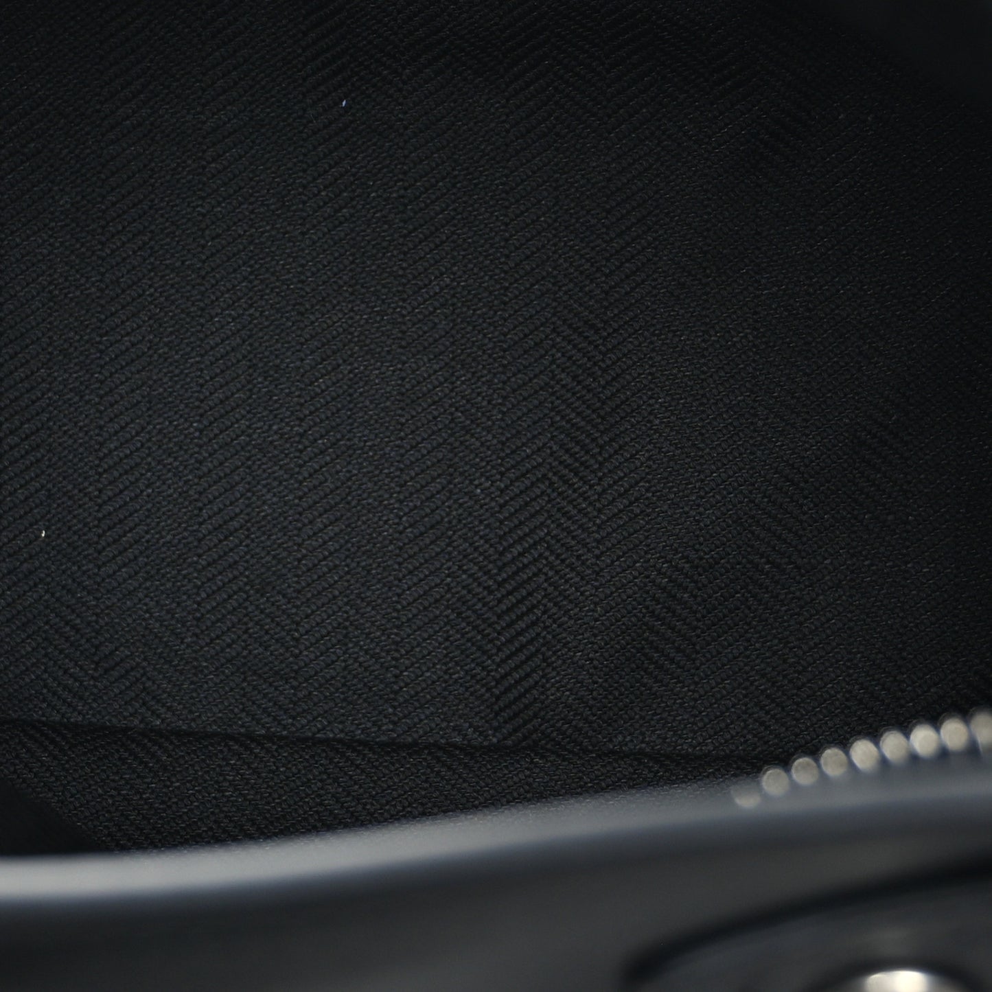 Shiny Calfskin Small Puzzle Biker Bag Black