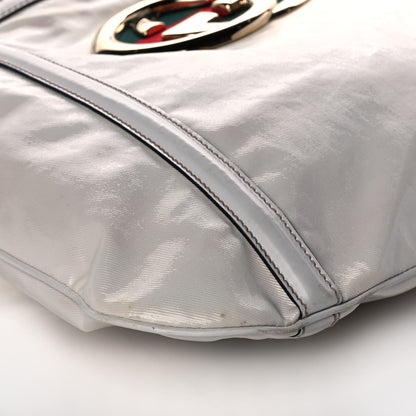 Gucci Dialux Medium Britt Shoulder Bag Off White 9 of 14
